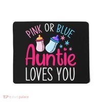 Future Aunt Baby Shower Pregnancy Auntie Gender Reveal Mousepad thumb 0