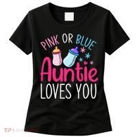 Future Aunt Baby Shower Pregnancy Auntie Gender Reveal Women's T-Shirt thumb 0