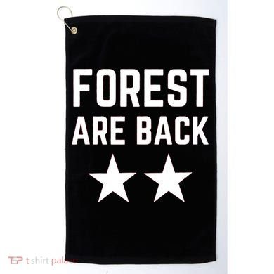 Forest Are Back Nottingham Soccer Sport Trending Golf Towel