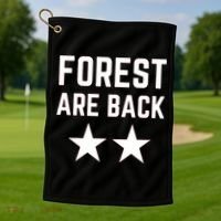Forest Are Back Nottingham Soccer Sport Trending Golf Towel thumb 1