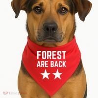 Forest Are Back Nottingham Soccer Sport Trending USA-Made Doggie Bandana thumb 1