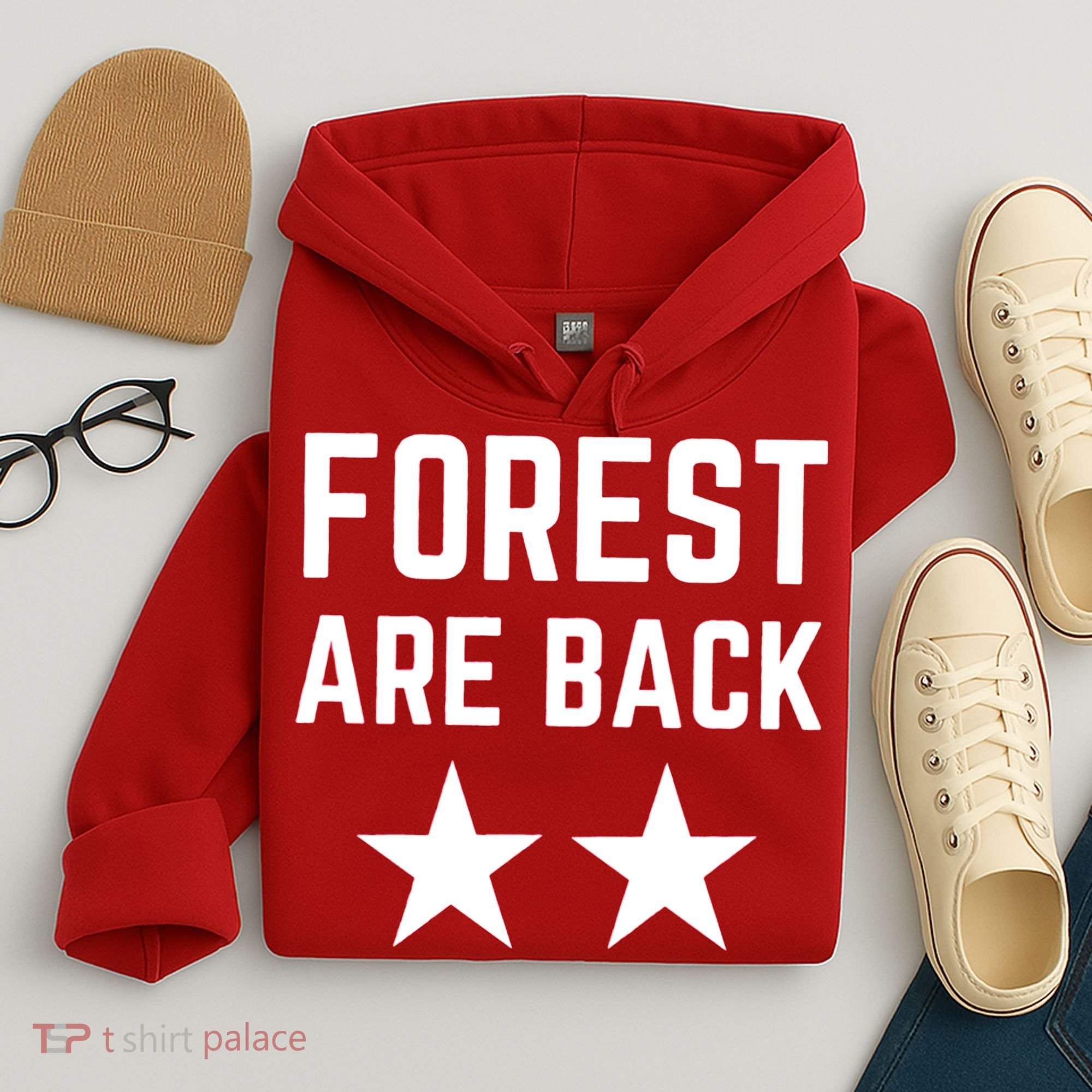 Forest Are Back Nottingham Soccer Sport Trending Hoodie