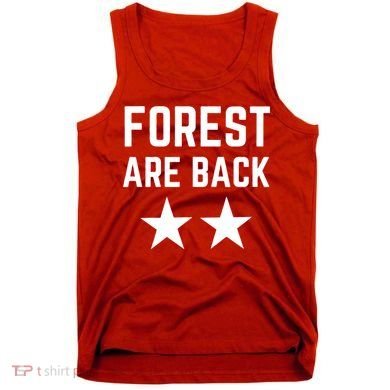 Forest Are Back Nottingham Soccer Sport Trending Tank Top
