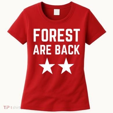Forest Are Back Nottingham Soccer Sport Trending Women's T-Shirt