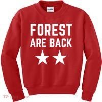 Forest Are Back Nottingham Soccer Sport Trending Kids Sweatshirt thumb 0