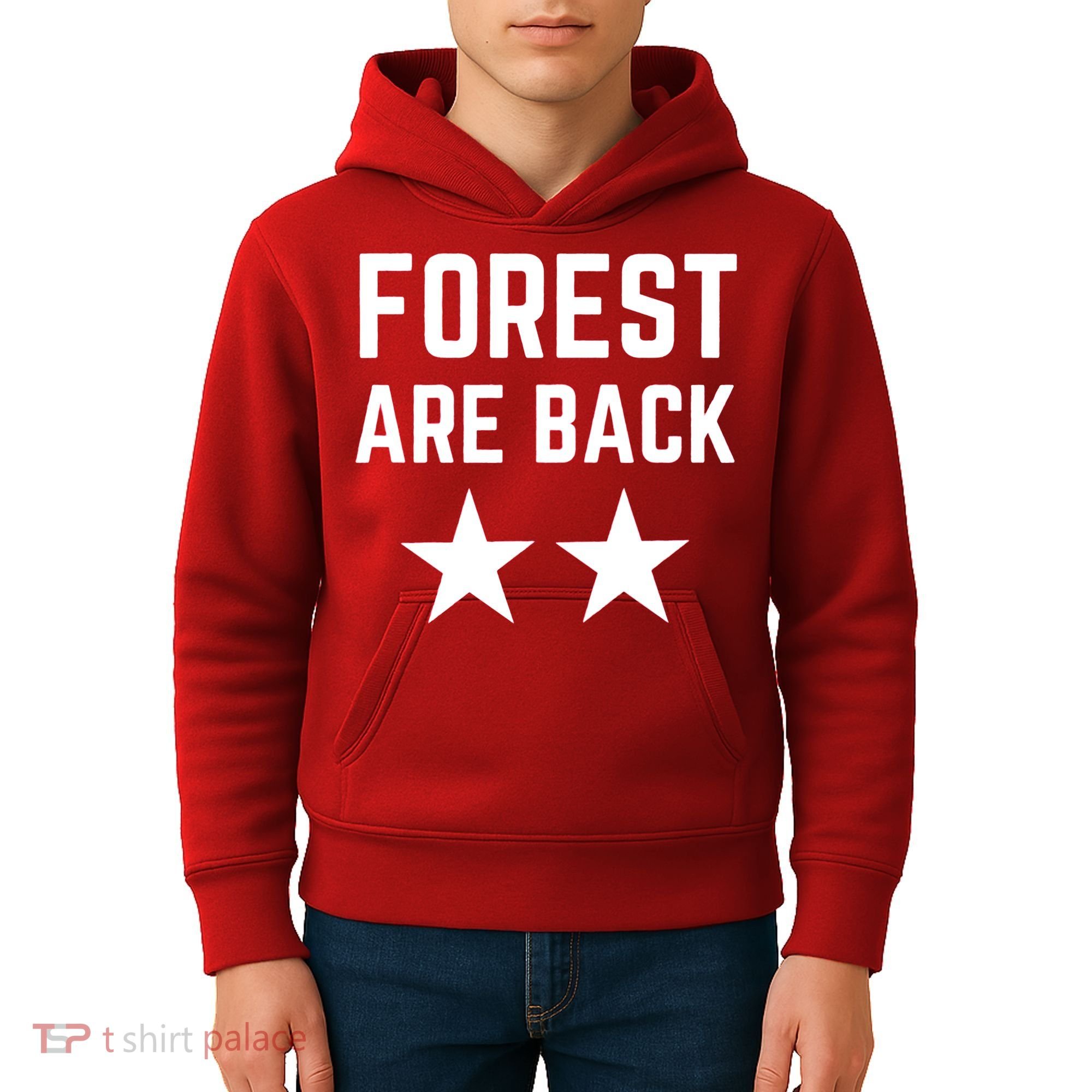 Forest Are Back Nottingham Soccer Sport Trending Kids Hoodie