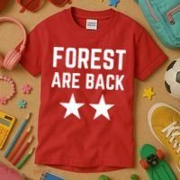 Forest Are Back Nottingham Soccer Sport Trending Kids T-Shirt thumb 3