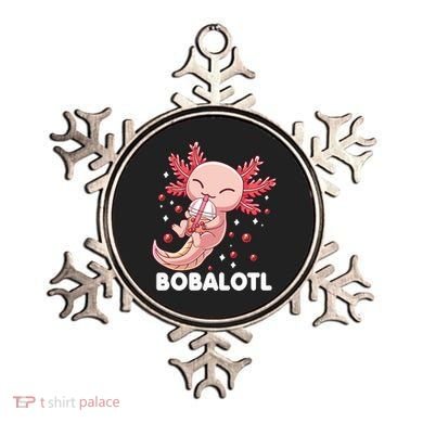 Funny Axolotl Bobalotl Boba Tea Bubble Milk Kawaii Anime  Ornament