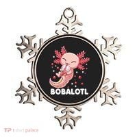Funny Axolotl Bobalotl Boba Tea Bubble Milk Kawaii Anime  Ornament thumb 0
