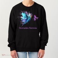 Fibromyalgia Awareness Bird Cancer Nurse Women's Sweatshirt thumb 0