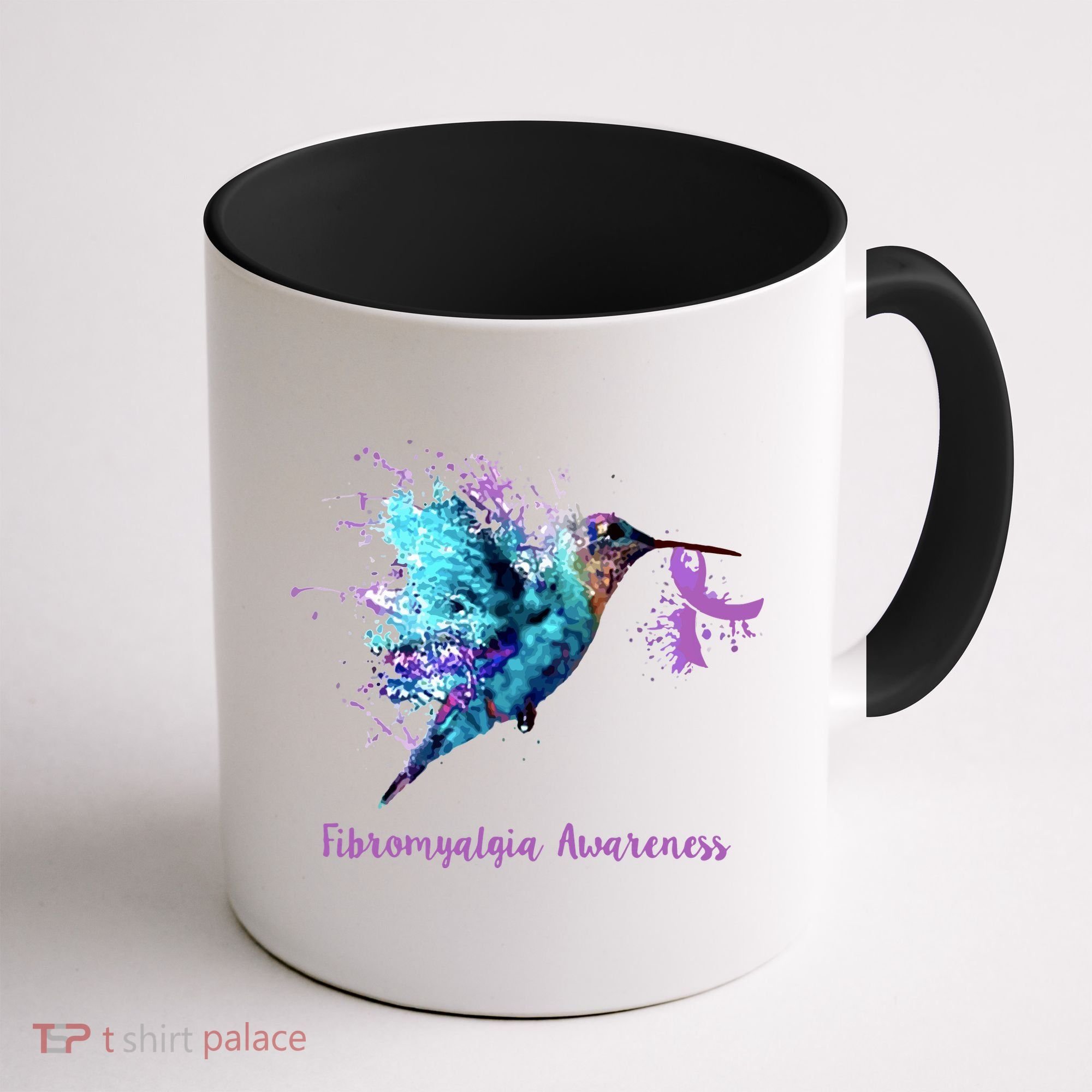 Fibromyalgia Awareness Bird Cancer Nurse Coffee Mug
