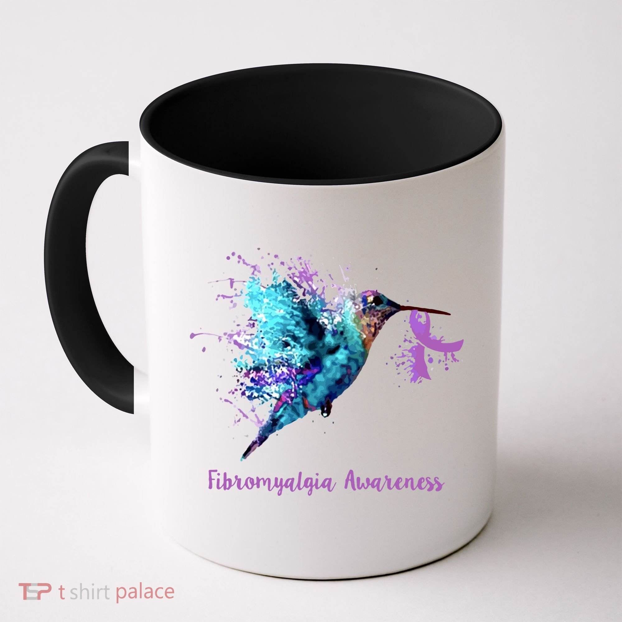 Fibromyalgia Awareness Bird Cancer Nurse Coffee Mug