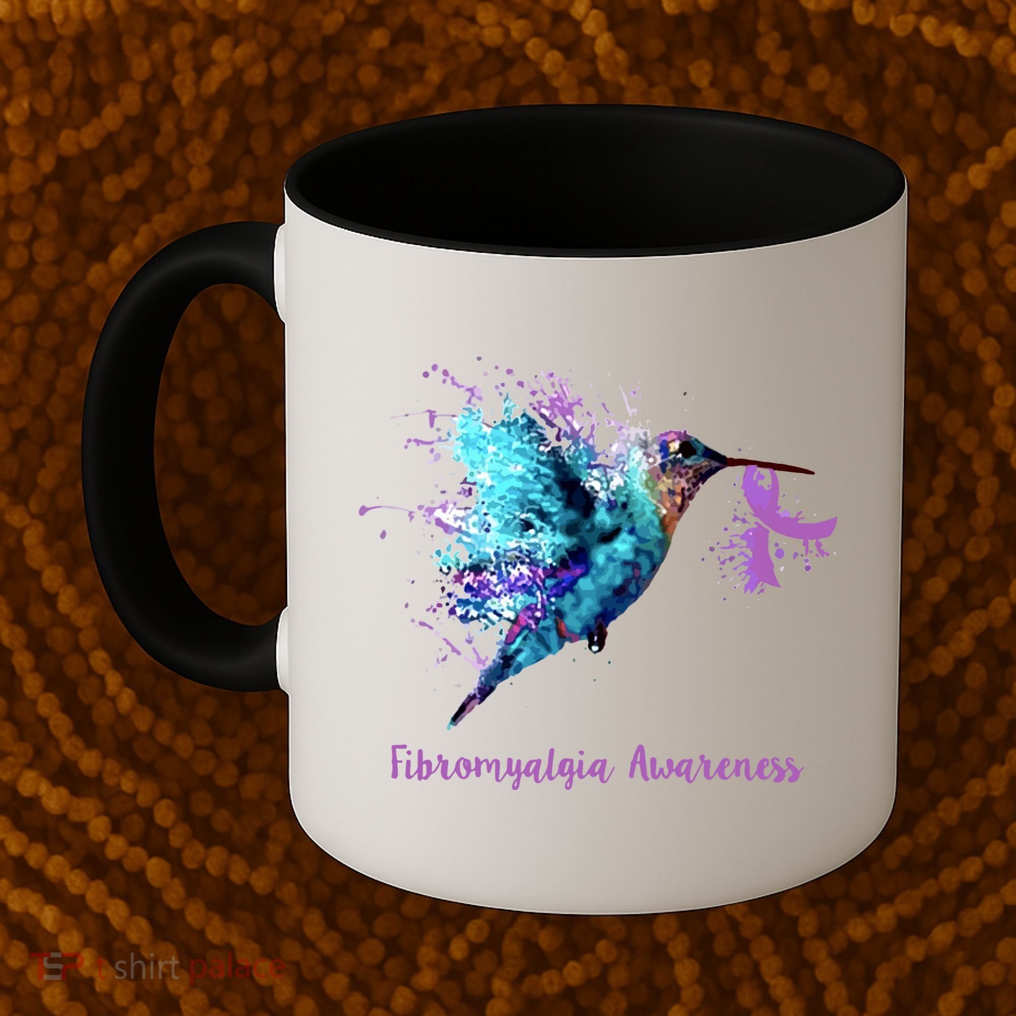 Fibromyalgia Awareness Bird Cancer Nurse Coffee Mug