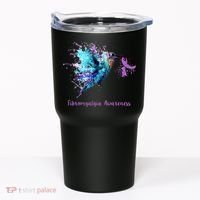Fibromyalgia Awareness Bird Cancer Nurse Tumbler thumb 0