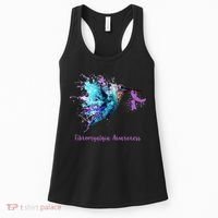 Fibromyalgia Awareness Bird Cancer Nurse Women's Tank Top thumb 0