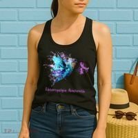 Fibromyalgia Awareness Bird Cancer Nurse Women's Tank Top thumb 2