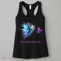 Fibromyalgia Awareness Bird Cancer Nurse Women's Tank Top thumb 3