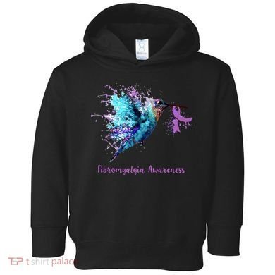 Fibromyalgia Awareness Bird Cancer Nurse Toddler Hoodie
