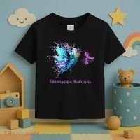 Fibromyalgia Awareness Bird Cancer Nurse Toddler T-Shirt thumb 3
