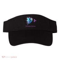 Fibromyalgia Awareness Bird Cancer Nurse Visor thumb 0