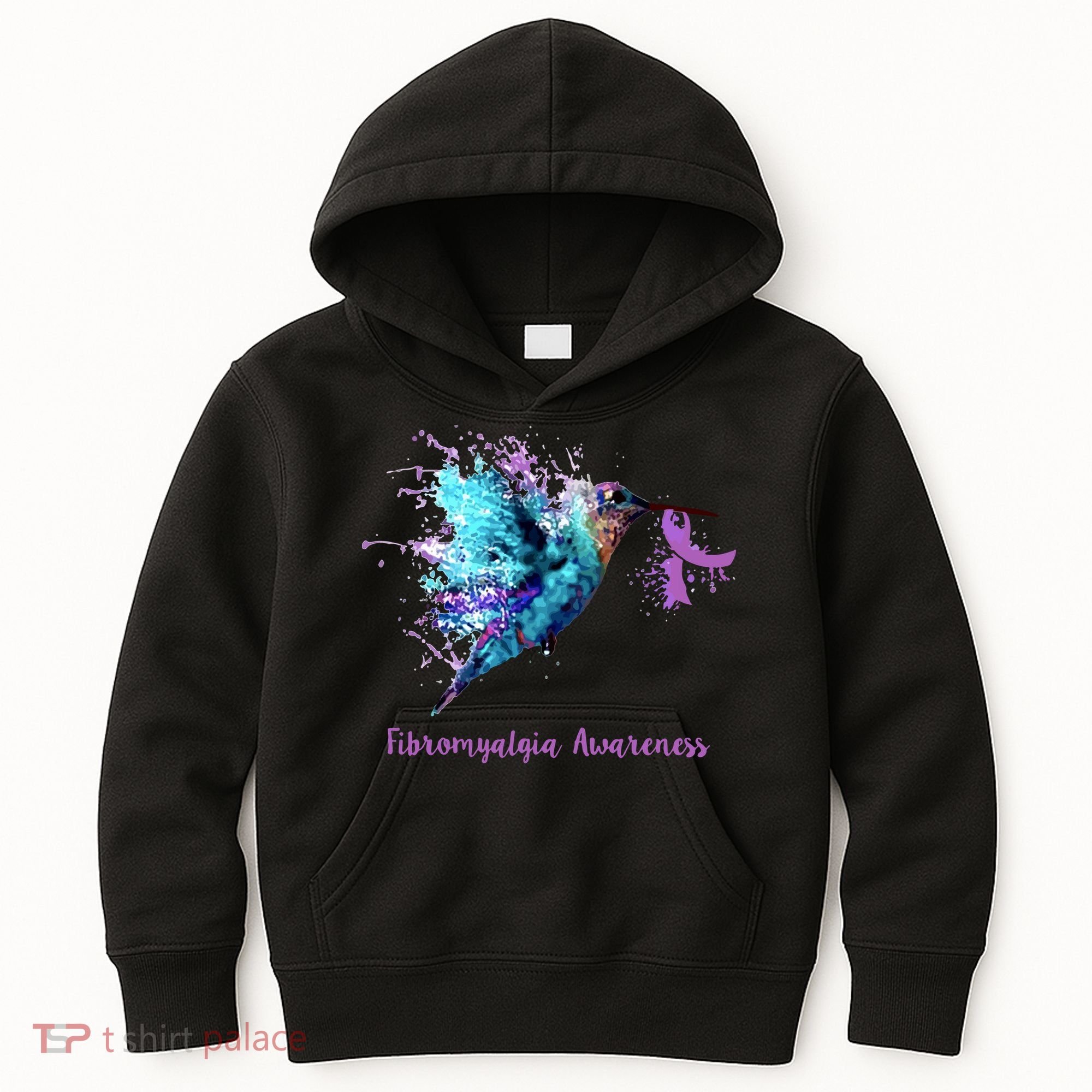 Fibromyalgia Awareness Bird Cancer Nurse Kids Hoodie