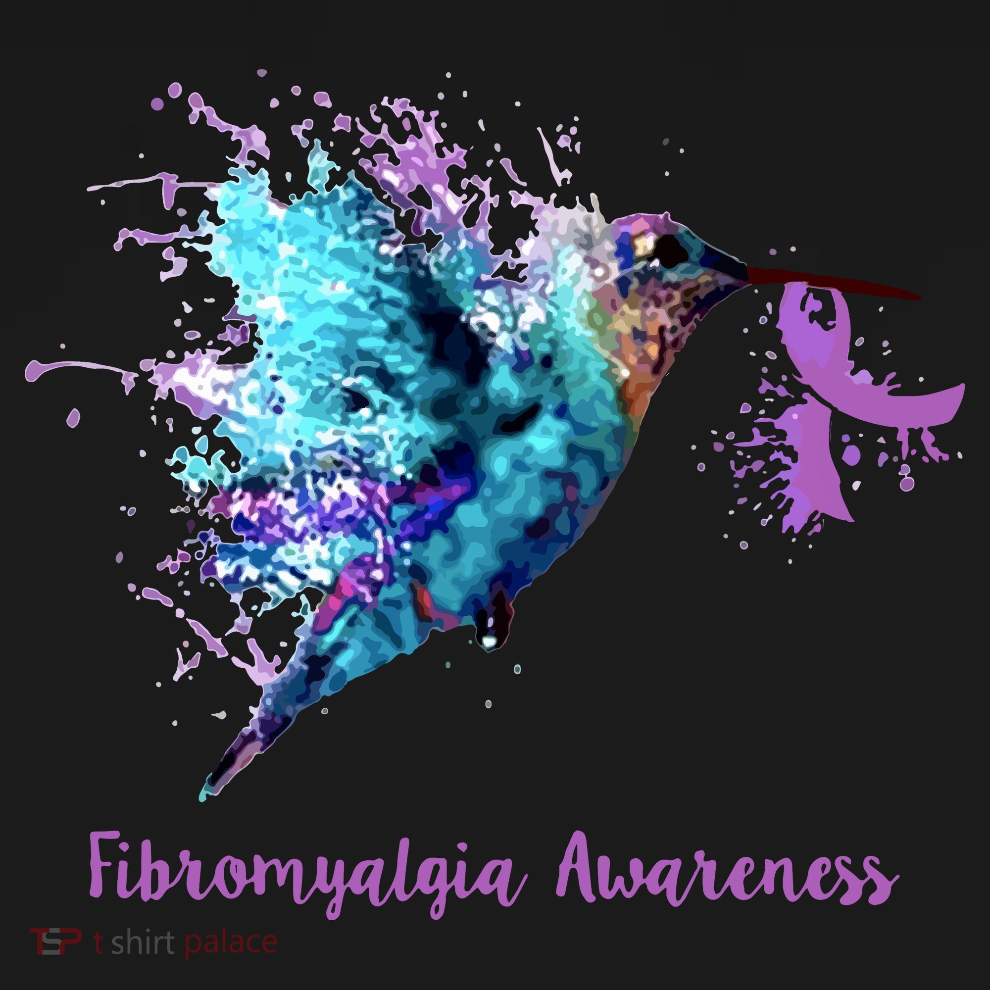 Fibromyalgia Awareness Bird Cancer Nurse Kids Hoodie