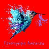 Fibromyalgia Awareness Bird Cancer Nurse Santa Hat thumb 1
