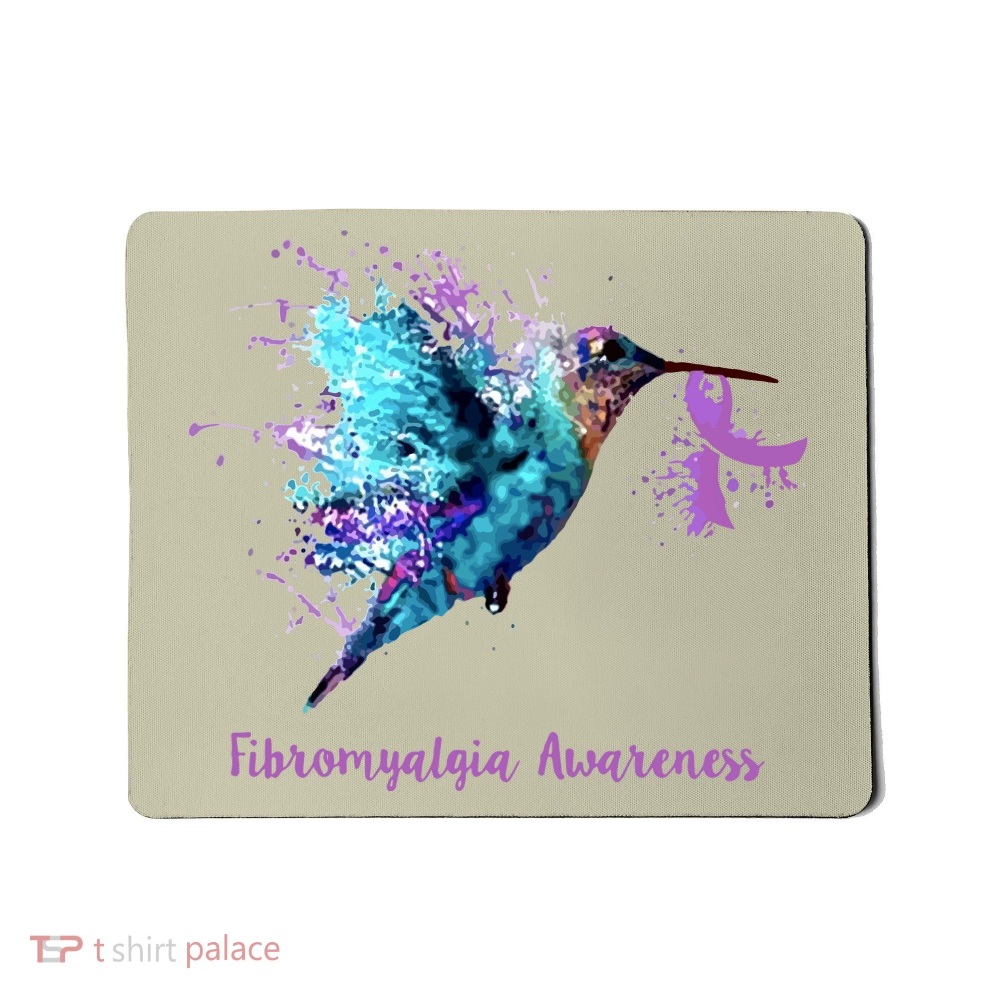 Fibromyalgia Awareness Bird Cancer Nurse Mousepad
