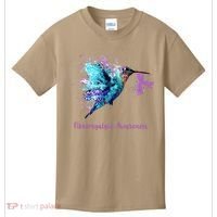 Fibromyalgia Awareness Bird Cancer Nurse Kids T-Shirt thumb 0