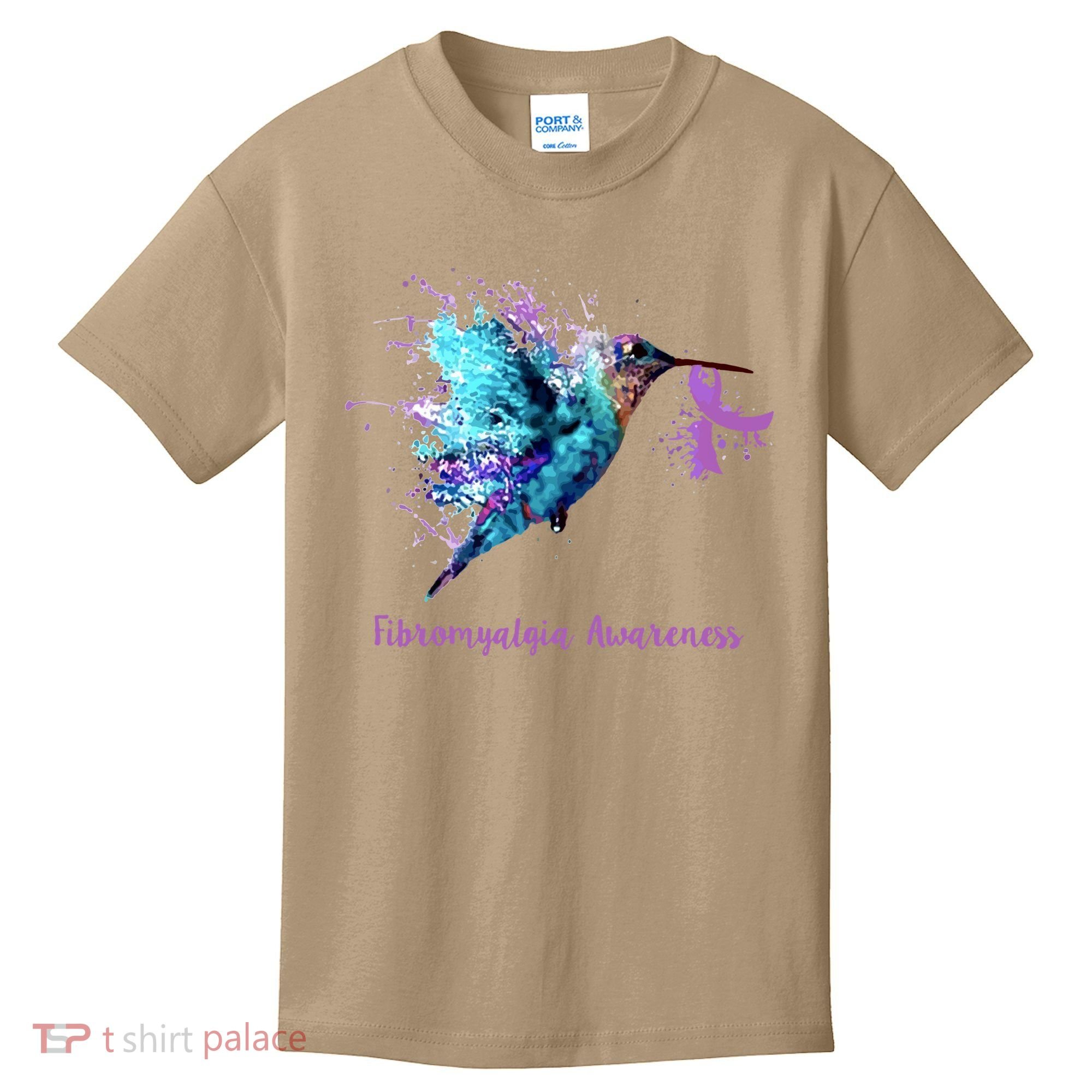 Fibromyalgia Awareness Bird Cancer Nurse Kids T-Shirt