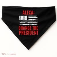 Funny Anti Biden Conservative  USA-Made Doggie Bandana thumb 0