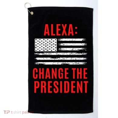 Funny Anti Biden Conservative  Golf Towel