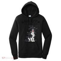 Funny Anatomy Border Collie Dog Lover Gift Women's Hoodie thumb 0