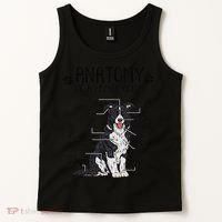 Funny Anatomy Border Collie Dog Lover Gift Tank Top thumb 2