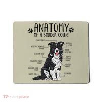 Funny Anatomy Border Collie Dog Lover Gift Mousepad thumb 0