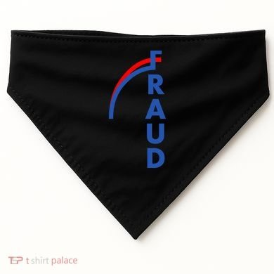 Fraud Anti Biden USA-Made Doggie Bandana
