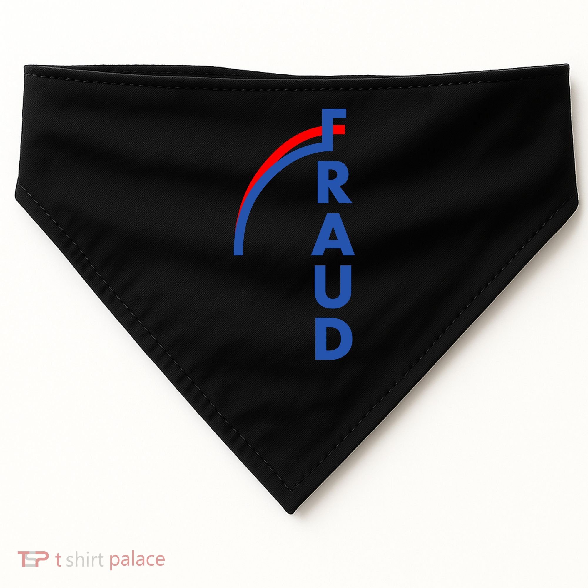 Fraud Anti Biden USA-Made Doggie Bandana