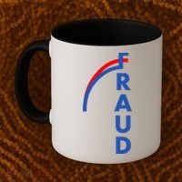 Fraud Anti Biden Coffee Mug thumb 2