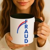 Fraud Anti Biden Coffee Mug thumb 3