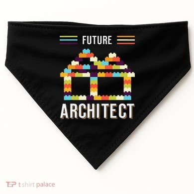 Future Architect Building Blocks Brick Gift for Cute  USA-Made Doggie Bandana
