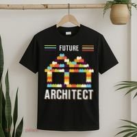 Future Architect Building Blocks Brick Gift for Cute  T-Shirt thumb 2