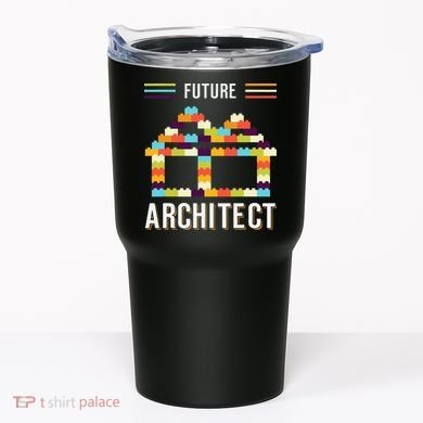 Future Architect Building Blocks Brick Gift for Cute  Tumbler