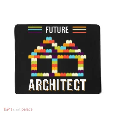 Future Architect Building Blocks Brick Gift for Cute  Mousepad