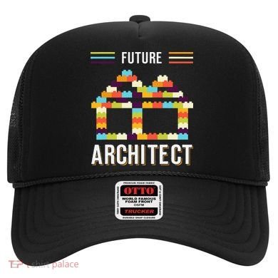 Future Architect Building Blocks Brick Gift for Cute  Hat