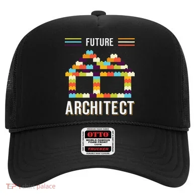 Future Architect Building Blocks Brick Gift for Cute  Hat