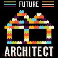 Future Architect Building Blocks Brick Gift for Cute  Women's T-Shirt thumb 6