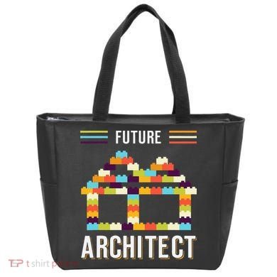 Future Architect Building Blocks Brick Gift for Cute  Tote Bag