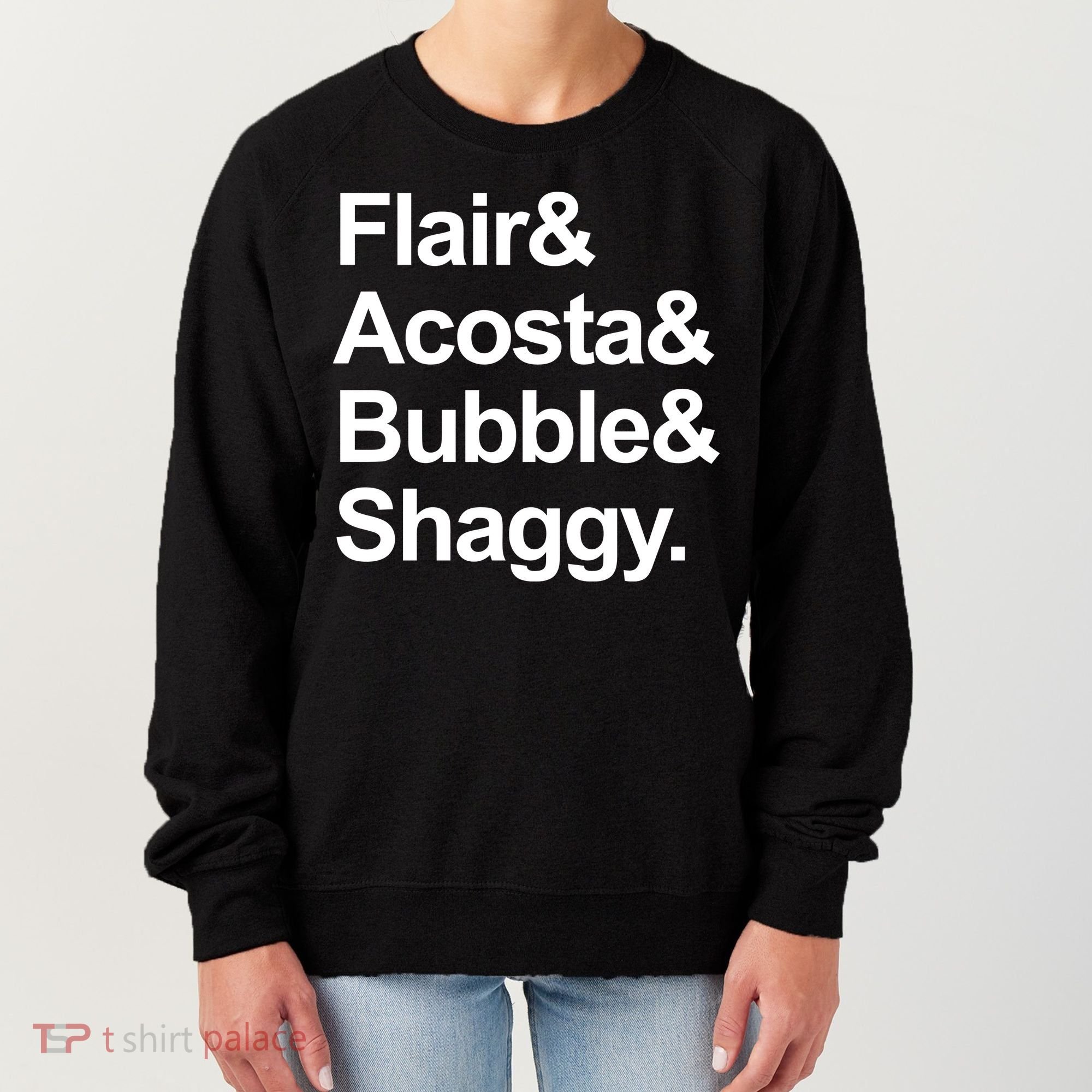 Flair Acosta Bubble And Shaggy Women's Sweatshirt