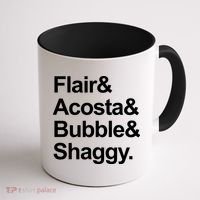 Flair Acosta Bubble And Shaggy Coffee Mug thumb 1