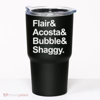 Flair Acosta Bubble And Shaggy Tumbler thumb 0